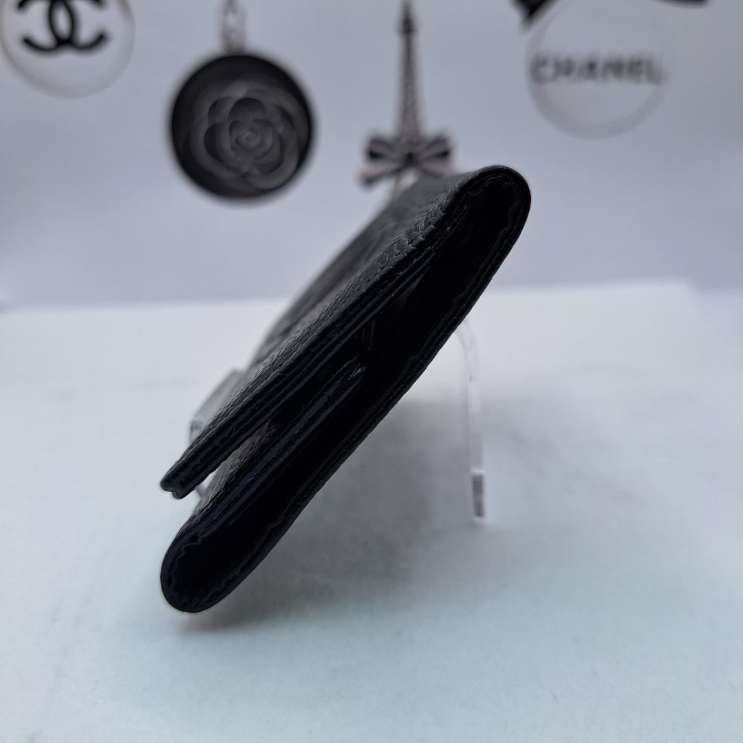 CHANEL　デカココ　キーケース　ブラック　財布