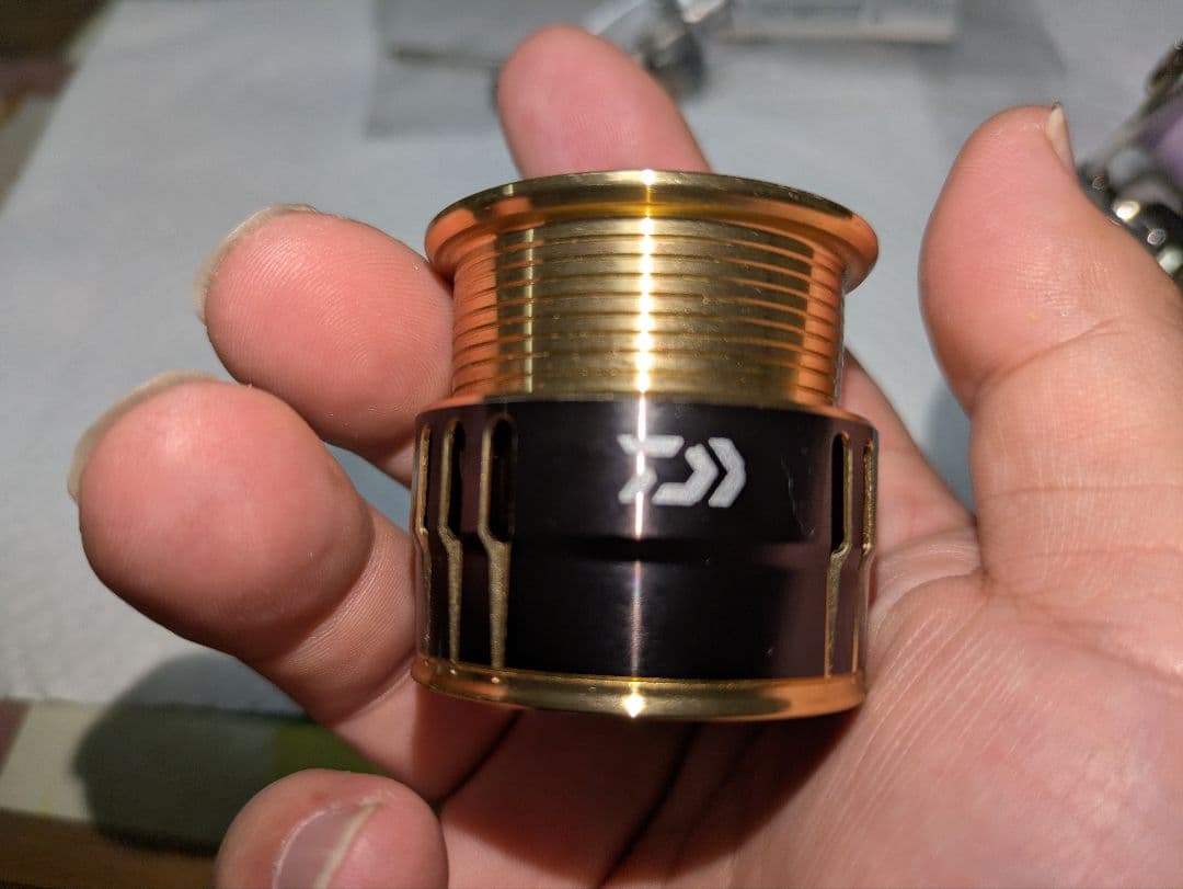 ダイワ セオリー2004H フルベアリング化 マグシールドレス化 スプール