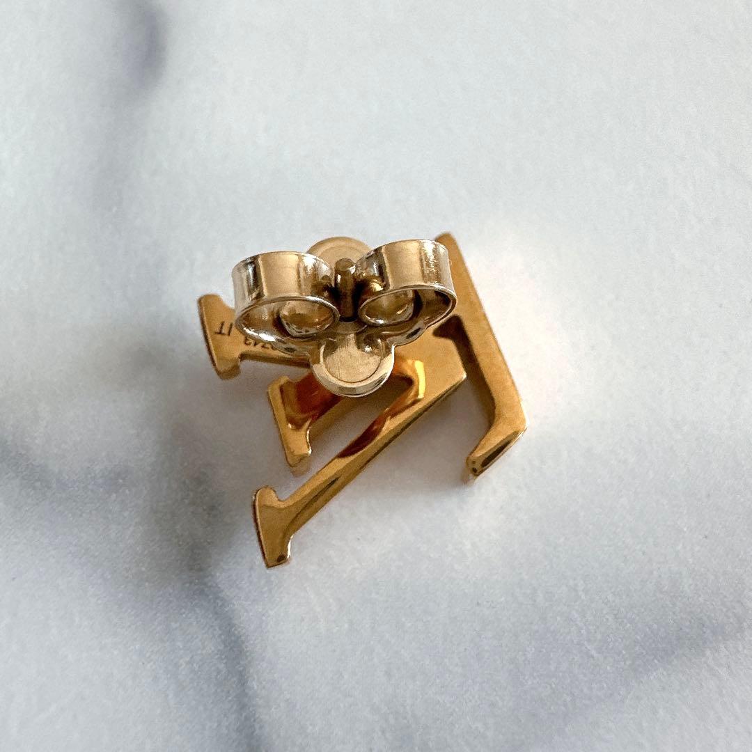 ルイヴィトン　LV エセンシャル　ピアス　イヤリング　片耳　ユニセックス　美品