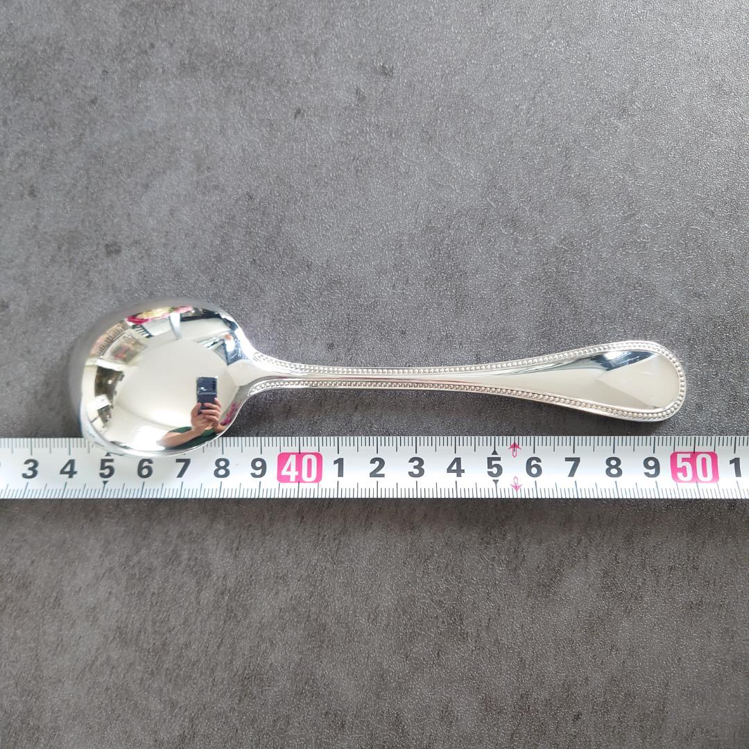 希少 美品 クリストフル パール コンソメスプーン 4点 - メルカリ