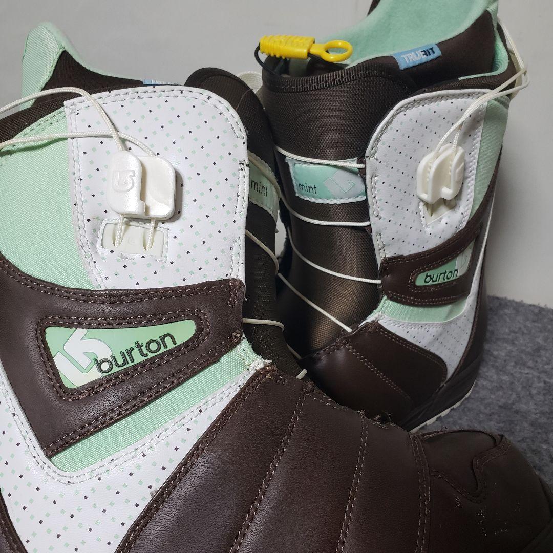 美品 BURTON 25.0cm レディース スノーボードブーツ