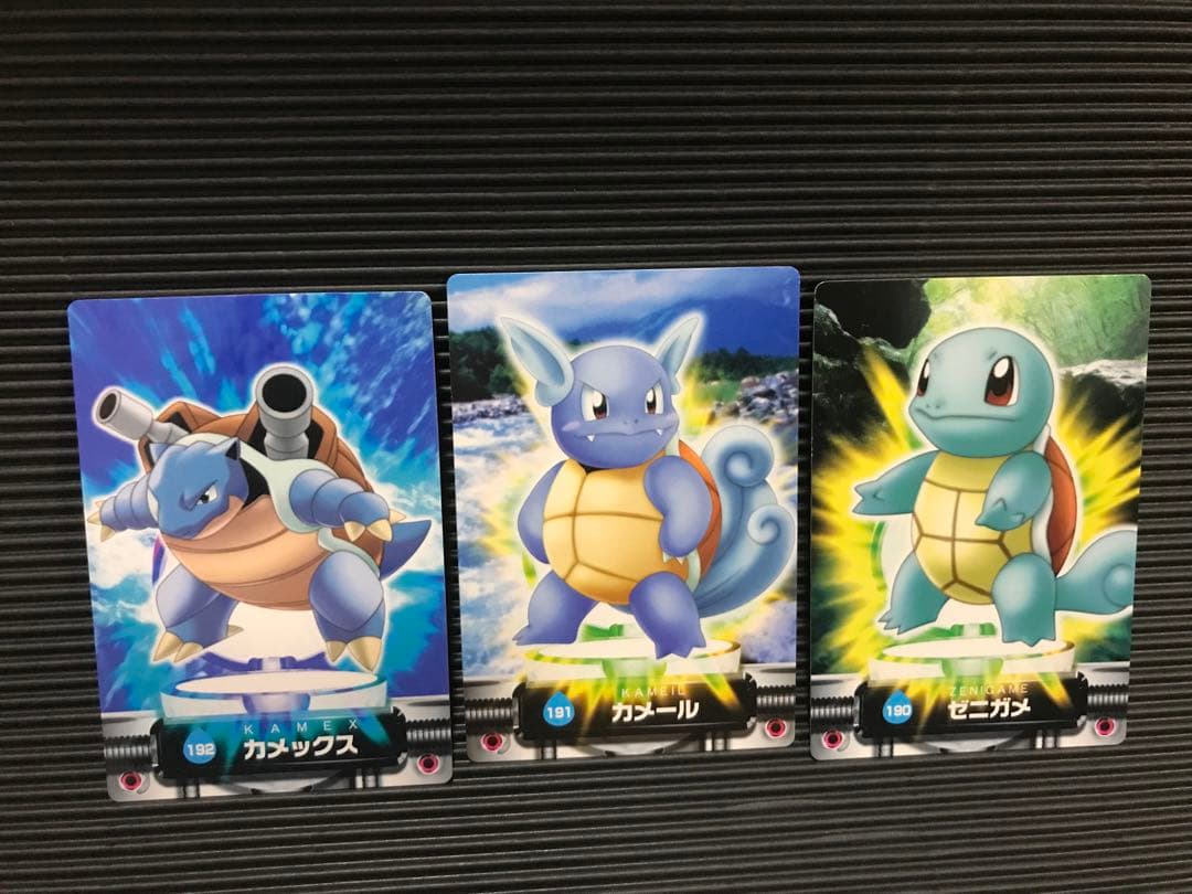 ポケモン カードダス ゼニガメ カメール カメックス | Shop at Mercari
