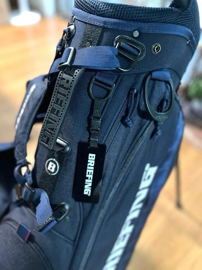 BRIEFING 1000D CR-4 ネイビー スタンドキャディバッグ 極美品