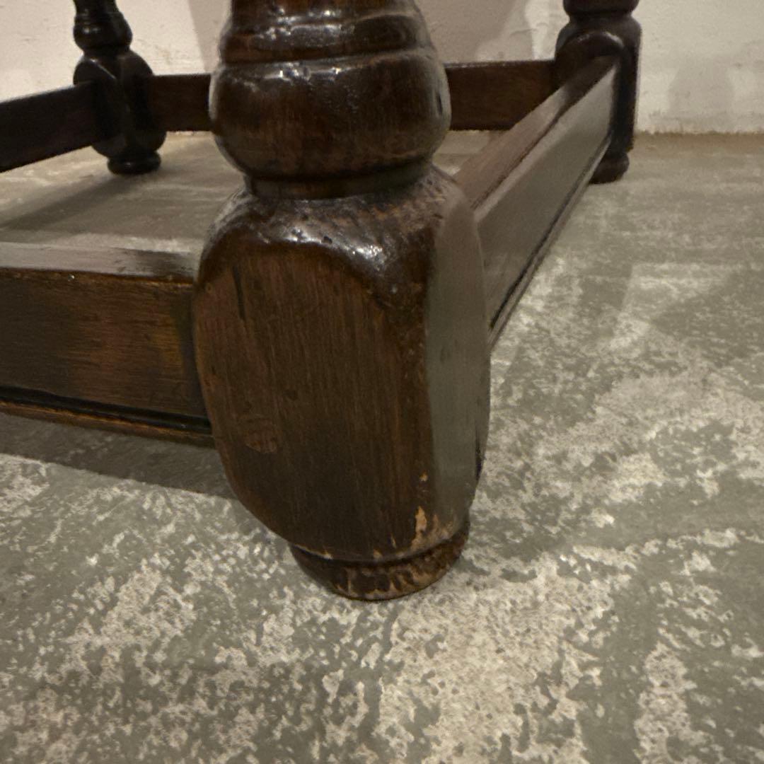 年末年始saleヴィンテージ　木製サイドテーブル　引き出し付き1