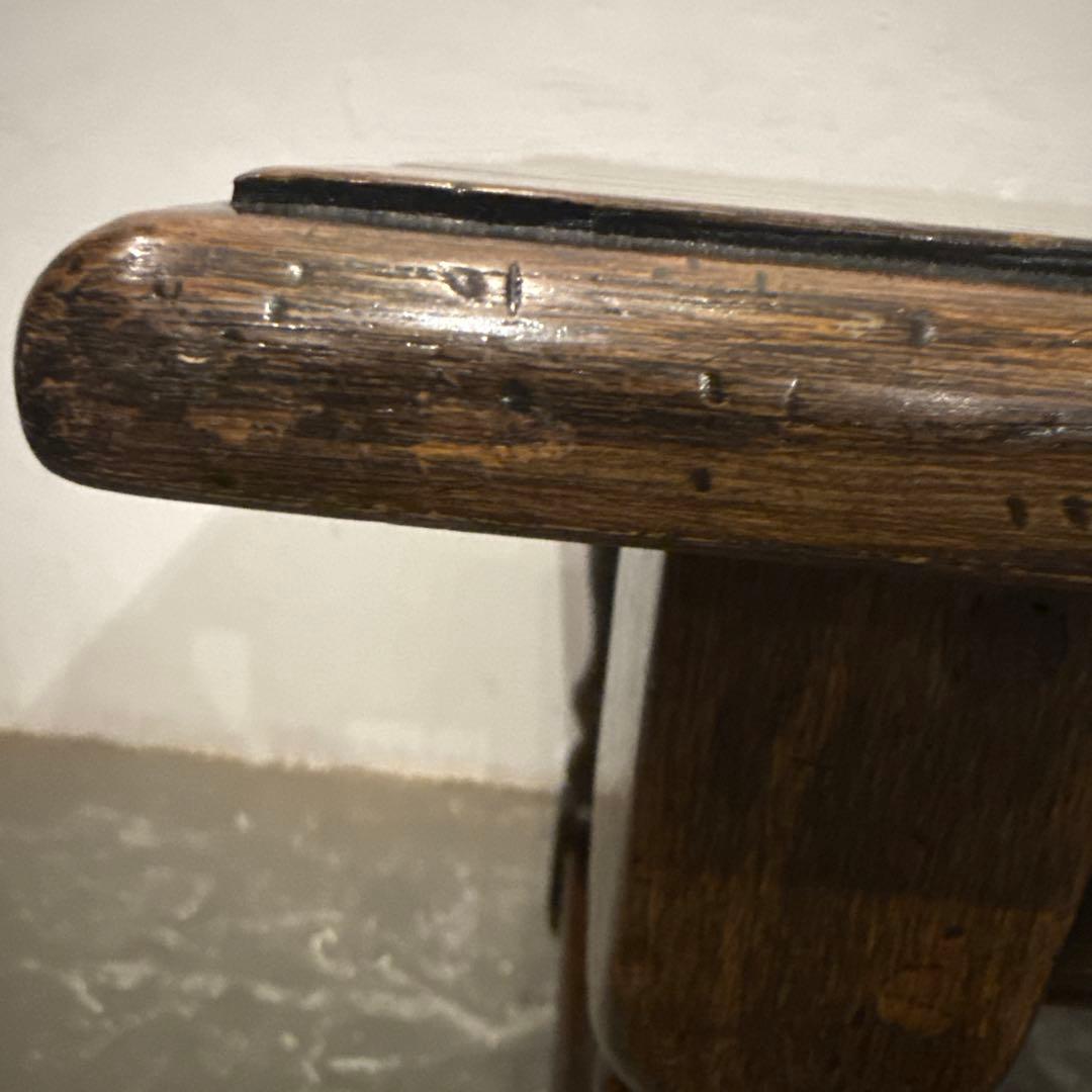 年末年始saleヴィンテージ　木製サイドテーブル　引き出し付き1