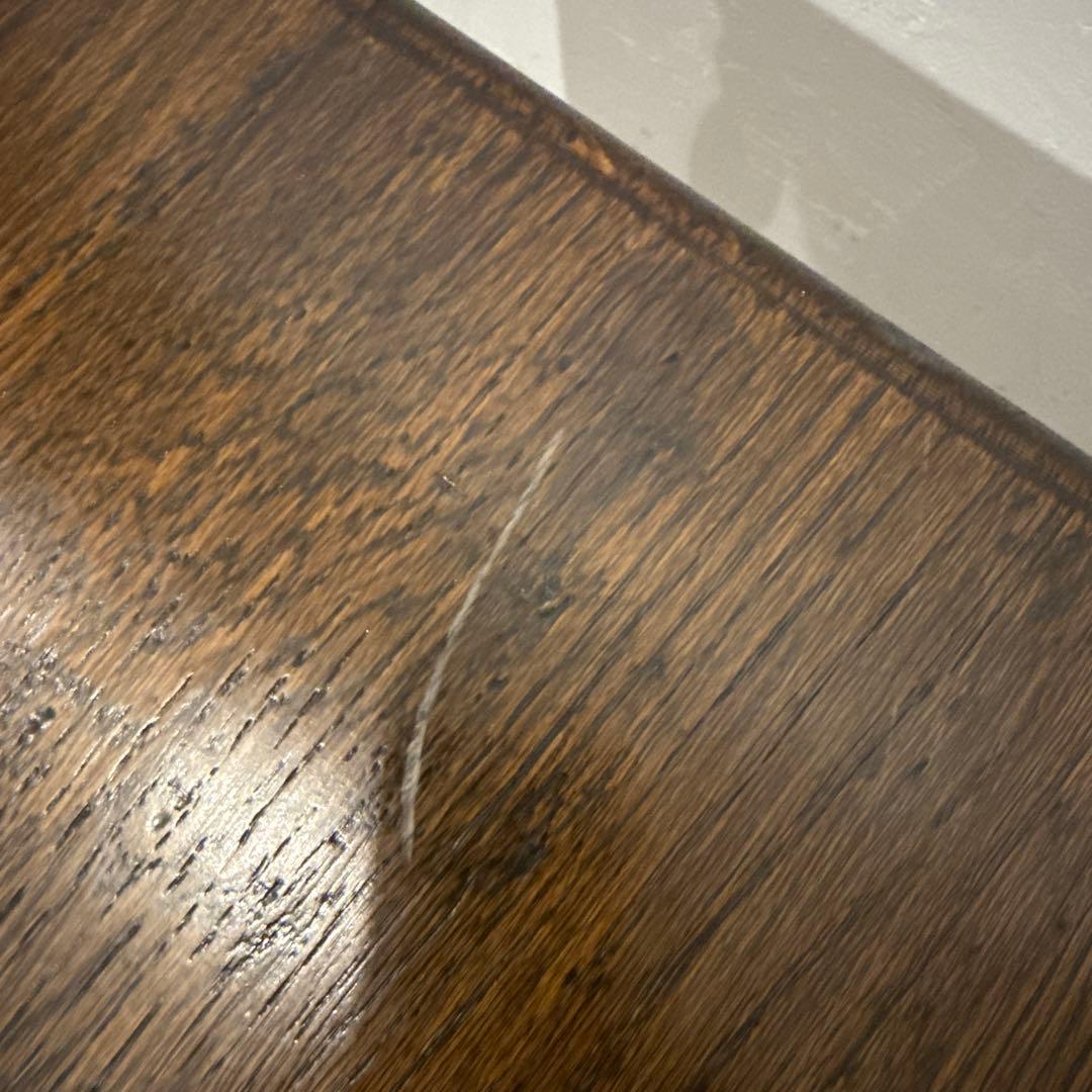 年末年始saleヴィンテージ　木製サイドテーブル　引き出し付き1