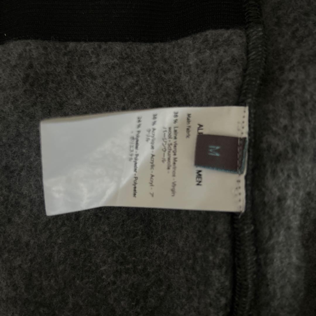 CAFE DU CYCLISTE フリースサイクルジャージグレーメンズM