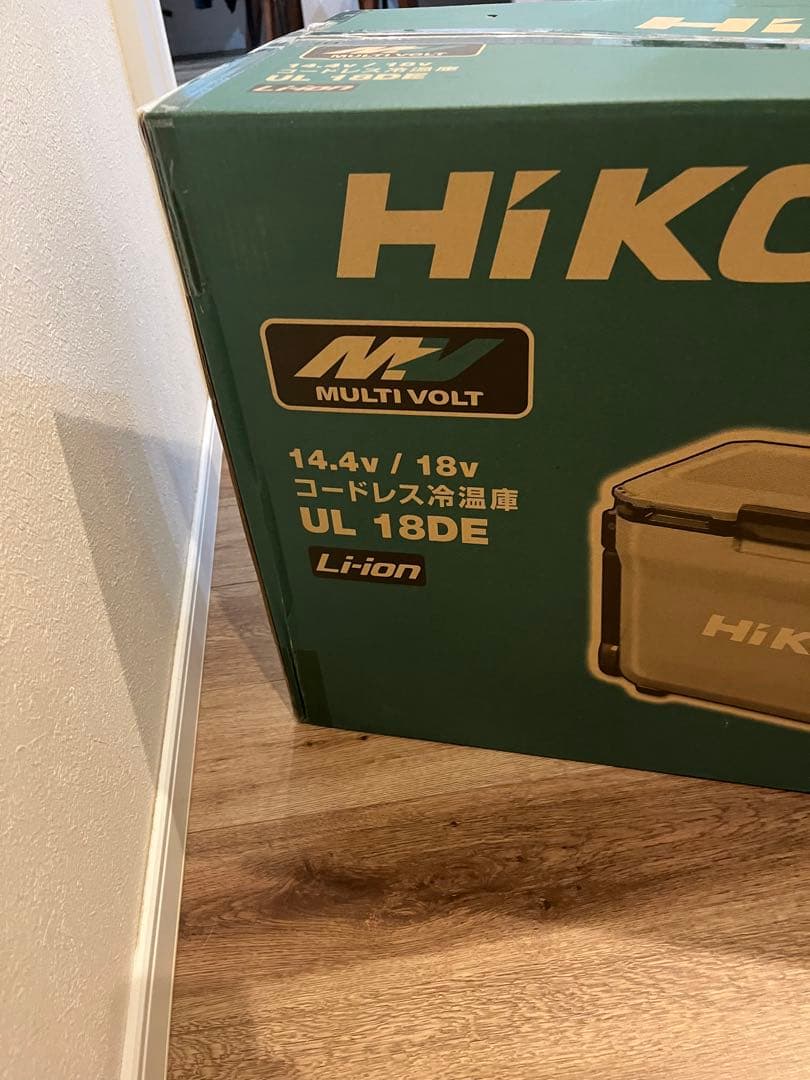 ハイコーキ　コードレス冷温庫　UL18DE 新品　フォレストグリーン　電池付送込