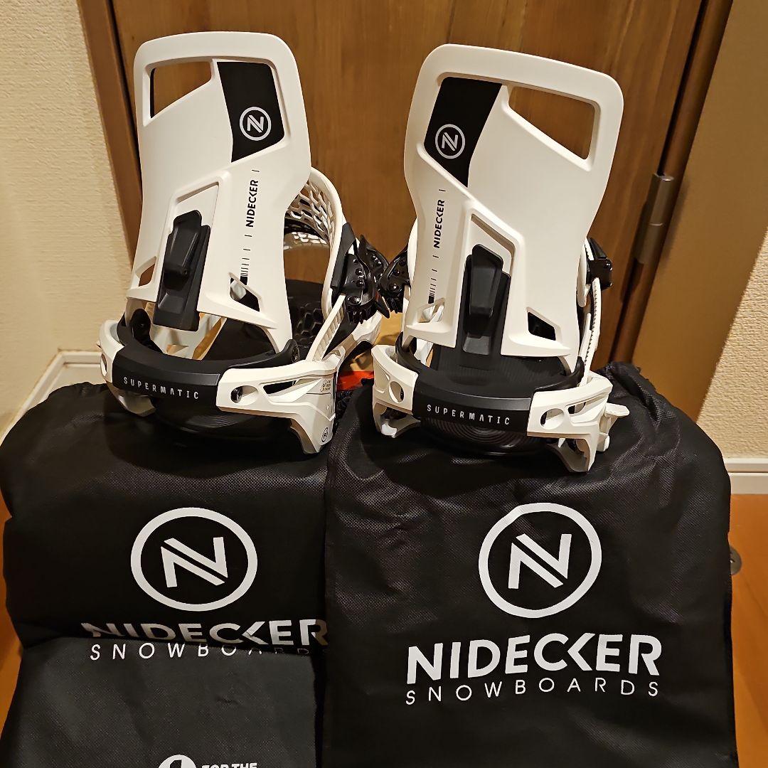Nidecker Supermatic ビンディング ホワイト
