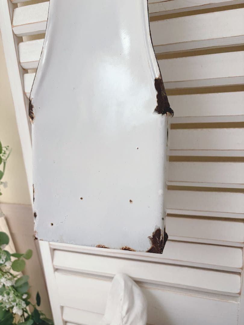 アンティーク☆ホーローブラシホルダー イギリス