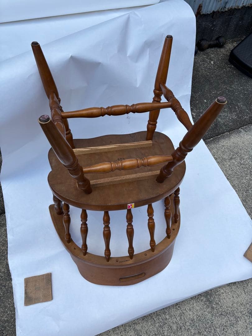 アンティークな飛騨産業 キツツキ ウィンザーチェアー　きれい　木製チェア