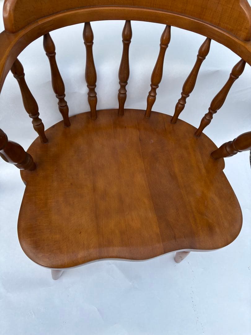 アンティークな飛騨産業 キツツキ ウィンザーチェアー　きれい　木製チェア