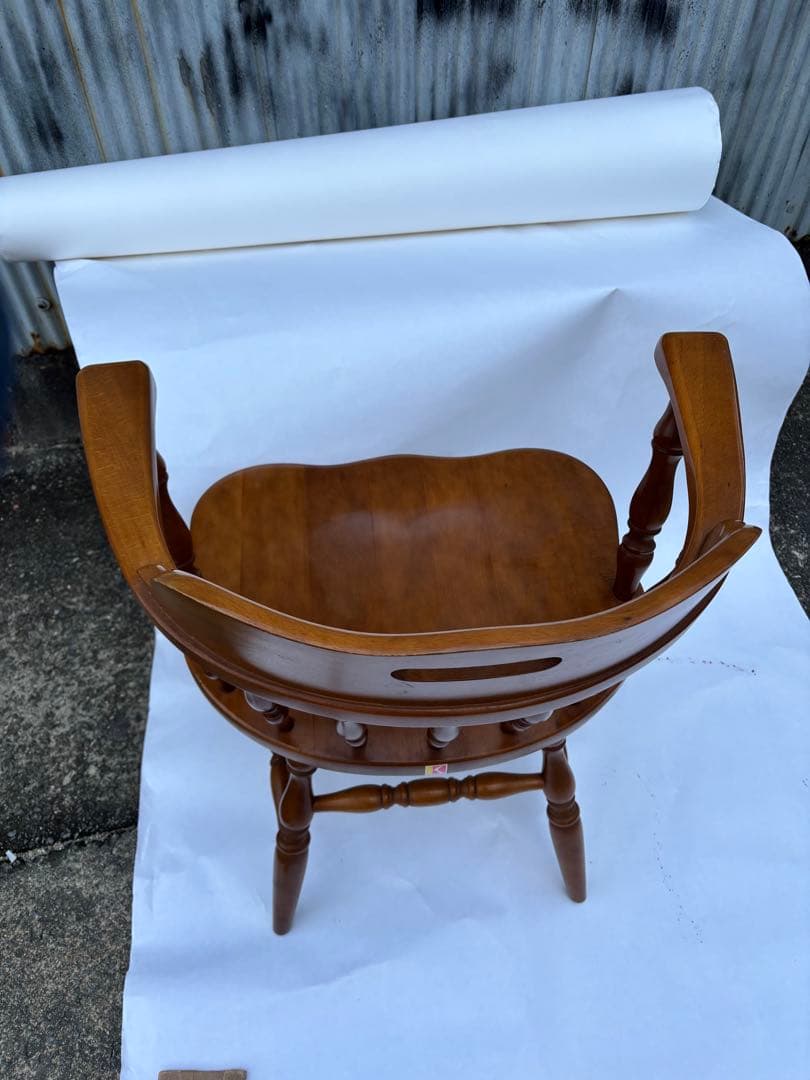 アンティークな飛騨産業 キツツキ ウィンザーチェアー　きれい　木製チェア