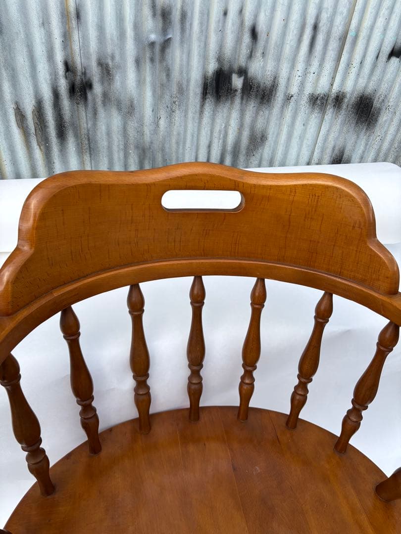 アンティークな飛騨産業 キツツキ ウィンザーチェアー　きれい　木製チェア