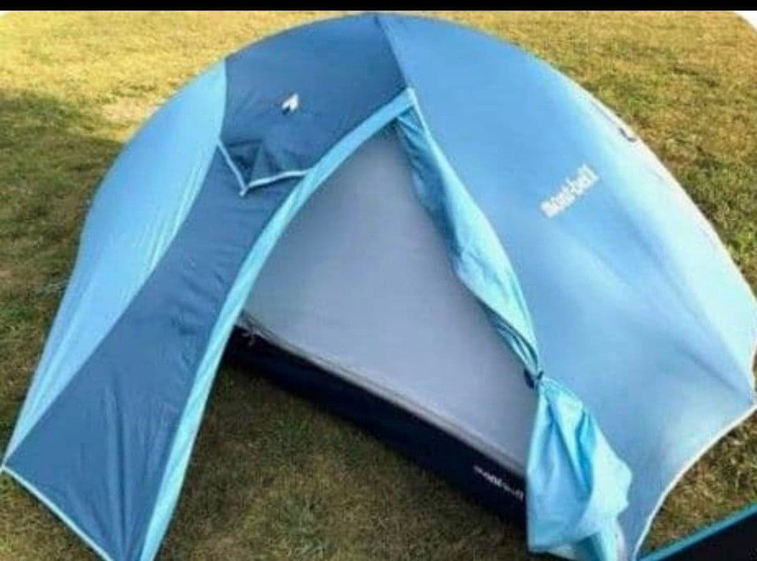 モンベル クロノスドーム2型（一度だけ使用済） 及びグランドシート（新品） mont-bell クロノスドーム 2型(スカイブルー)の商品紹介 | hinata