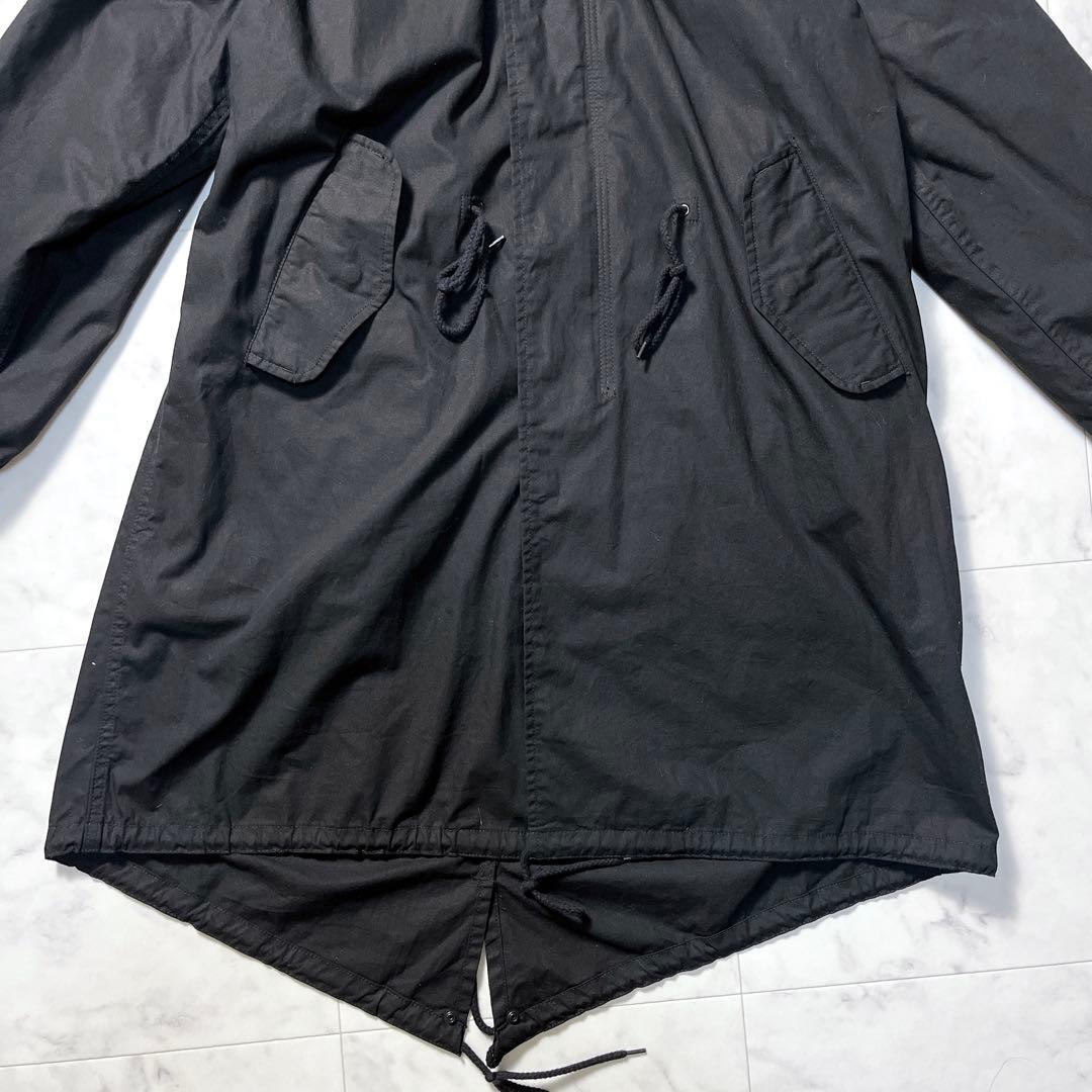 Houston ヒューストン モッズコート ライナー ブラック Ｍ