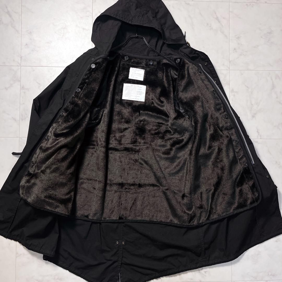 Houston ヒューストン モッズコート ライナー ブラック Ｍ