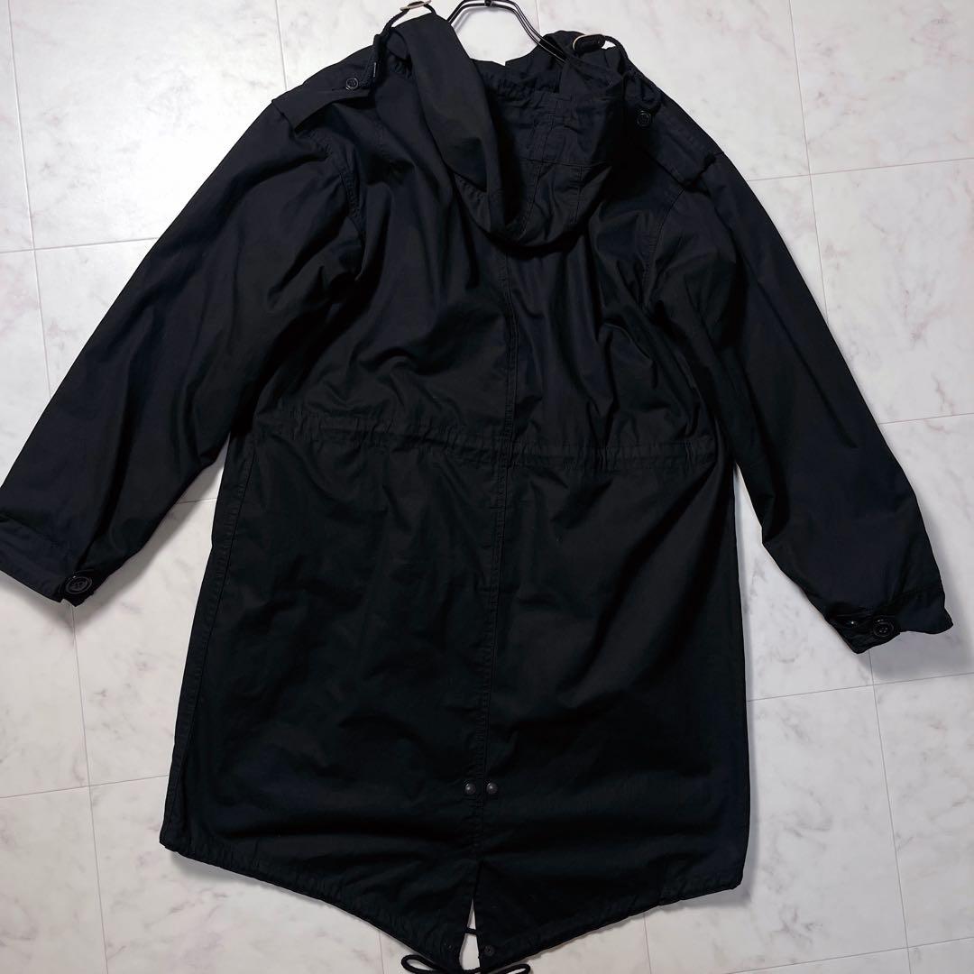 Houston ヒューストン モッズコート ライナー ブラック Ｍ