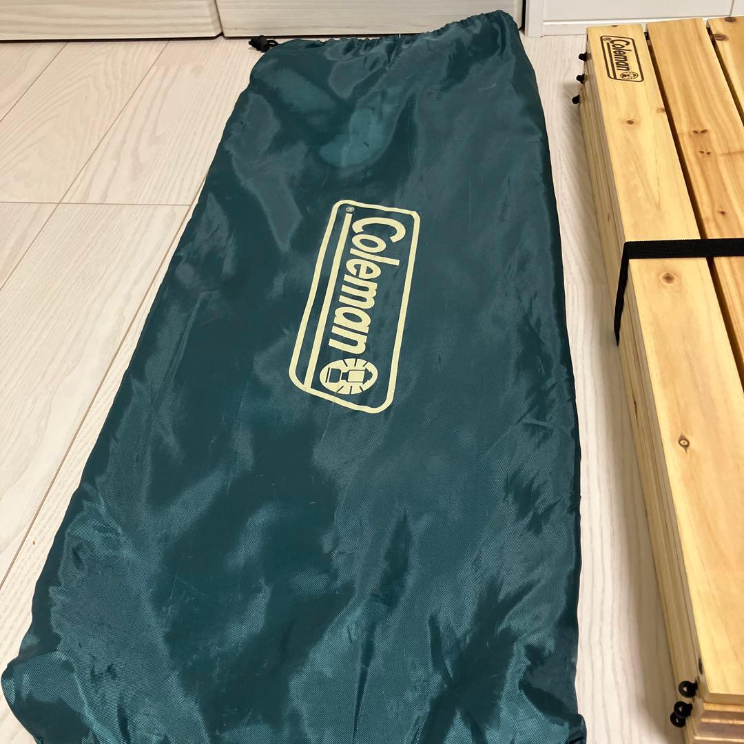 最終値下げ！Coleman☆ナチュラルウッドロールテーブル120