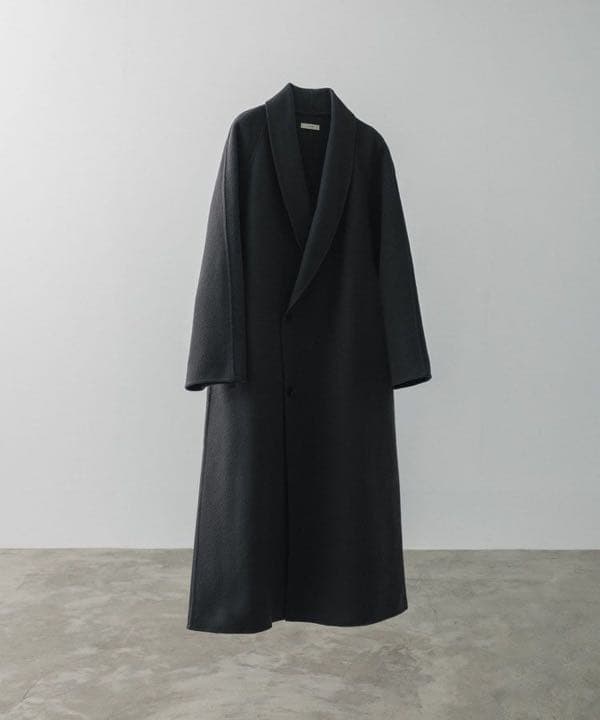 Super 140s SHAWL COLLAR CAPE COAT Super COAT