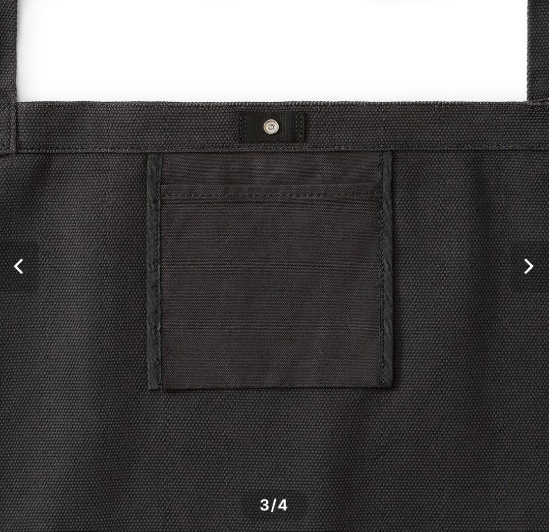 everyoneトートバック　チャコール　エブリワン