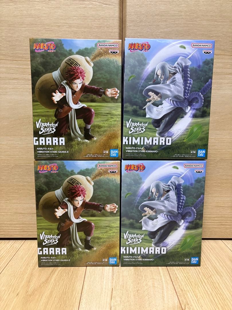NARUTO VIBRATION STARS 君麻呂 我愛羅 4個セット - メルカリ
