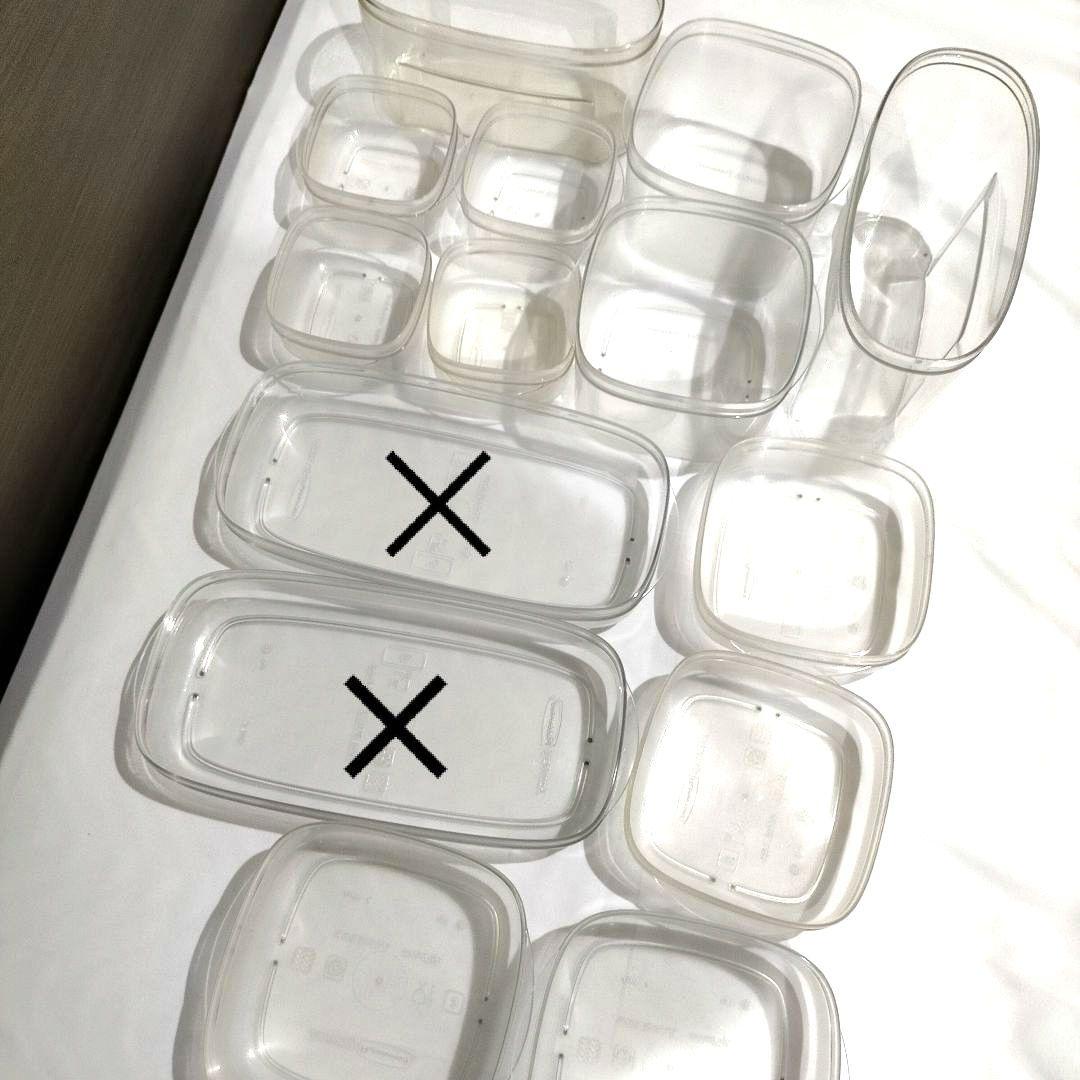 ラバーメイド /ストレージウェア タッパー / 12セット アムウェイ