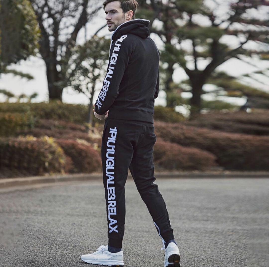 1PIU1UGUALE3 スウェットパーカー&パンツセット