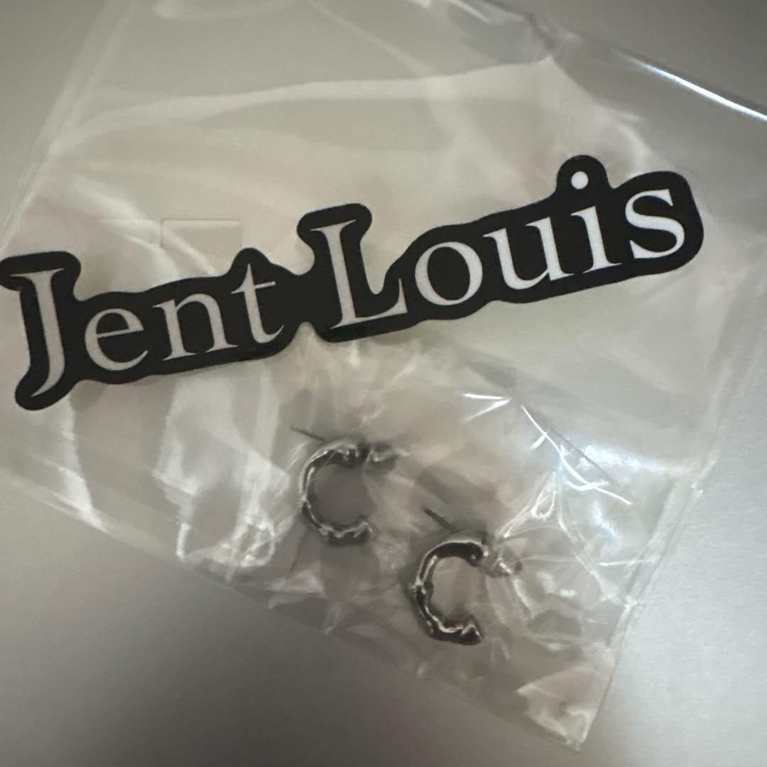 【片耳】jentlouis ピアス Melt half hoop pierce