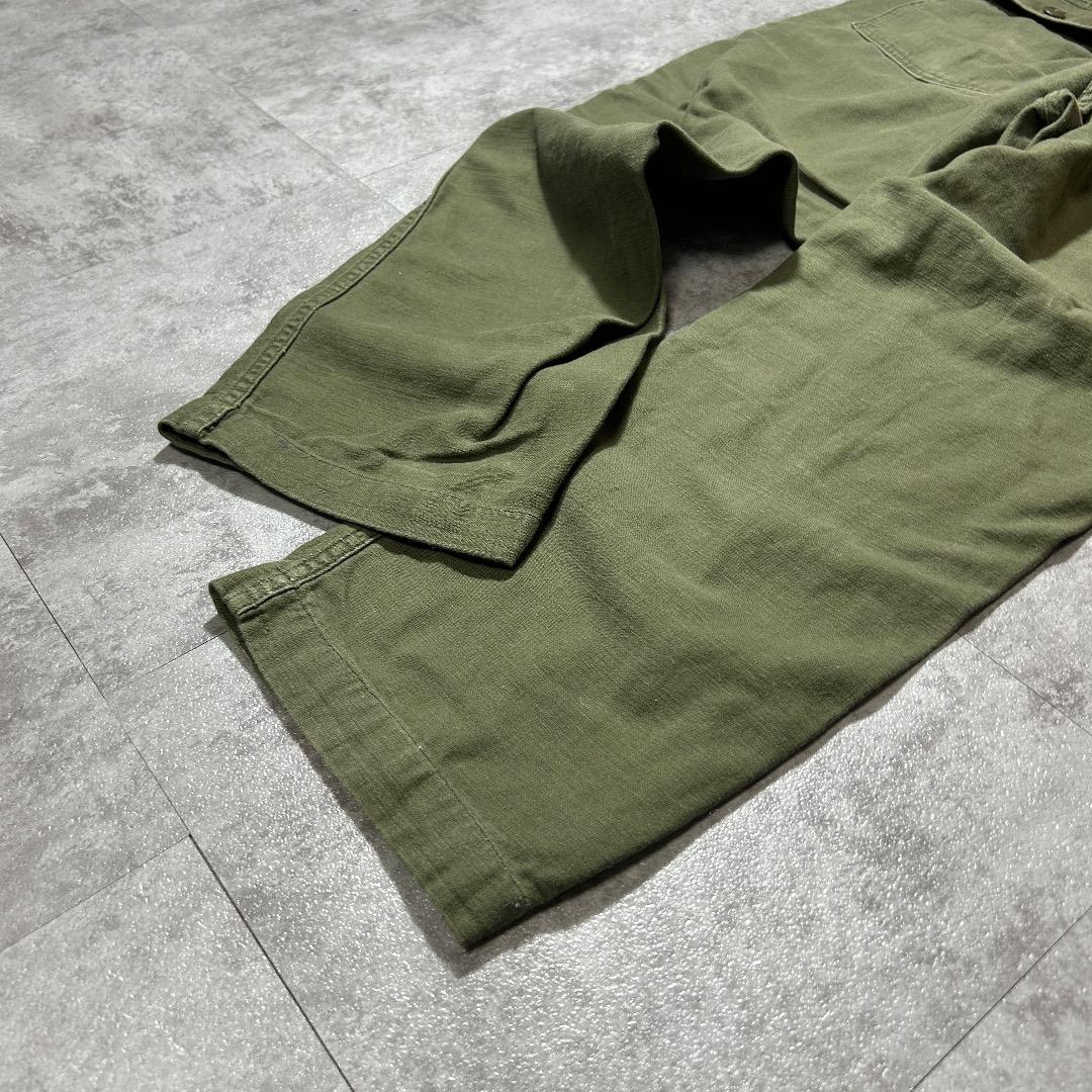 70s アメリカ軍 OG107 ベイカーパンツ 32×31