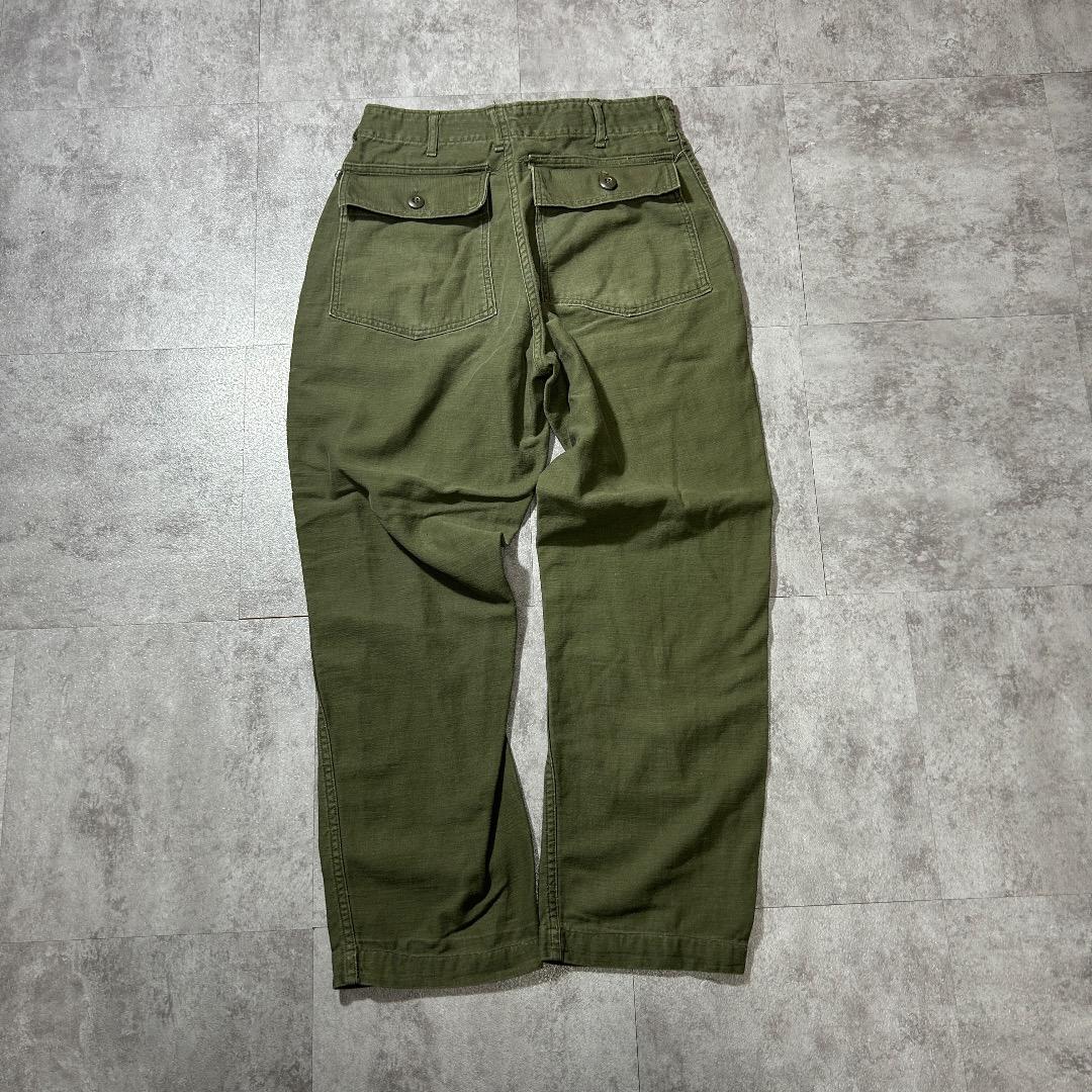 70s アメリカ軍 OG107 ベイカーパンツ 32×31