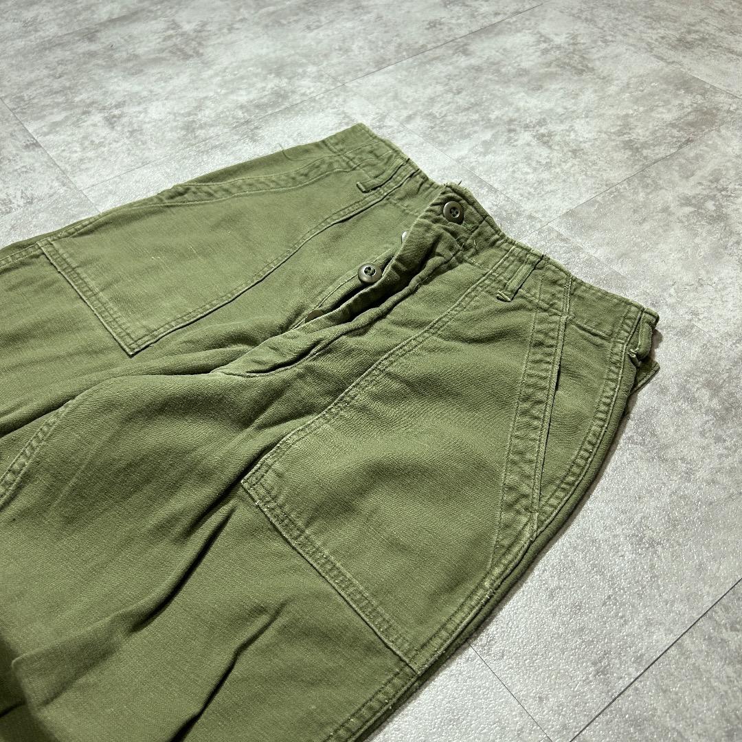 70s アメリカ軍 OG107 ベイカーパンツ 32×31
