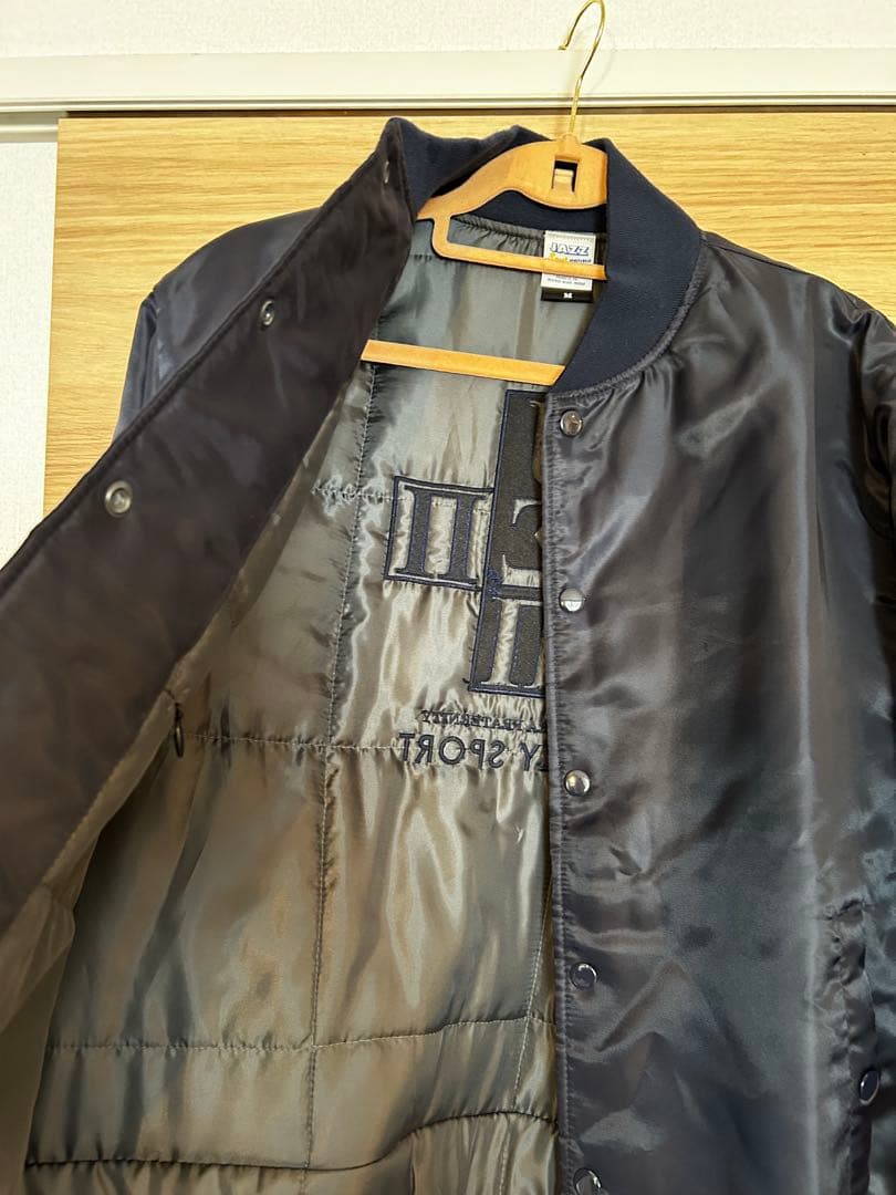 JAZZY SPORT × Diaspora 　スタジャン 刺繍ロゴ付き