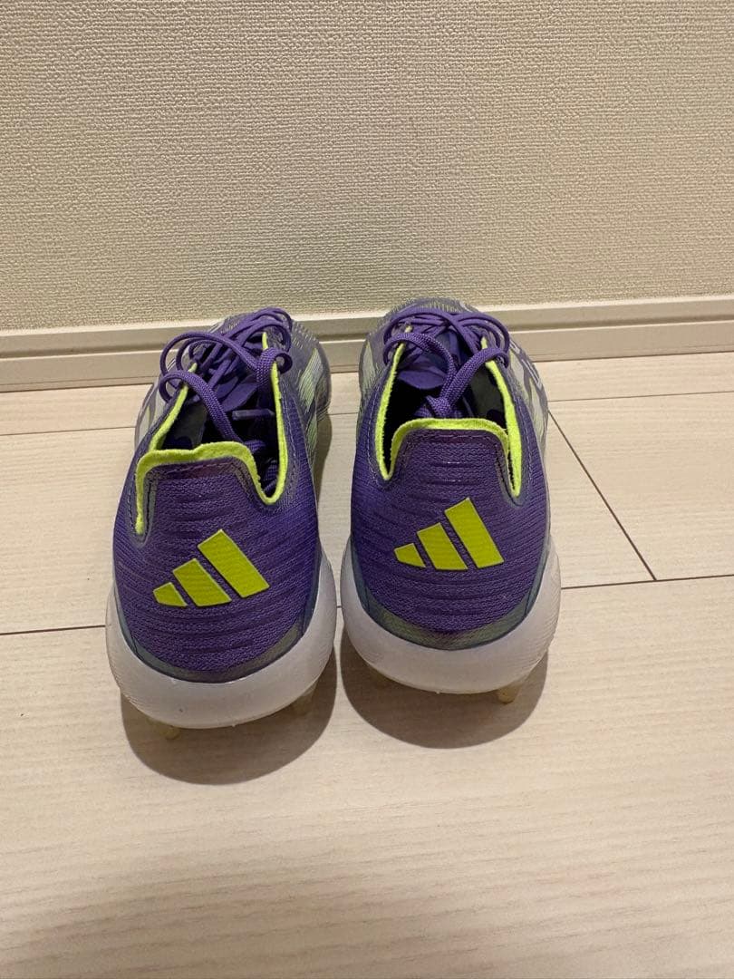 adidas F50 サッカーシューズ・スパイク 紫/緑　25.5