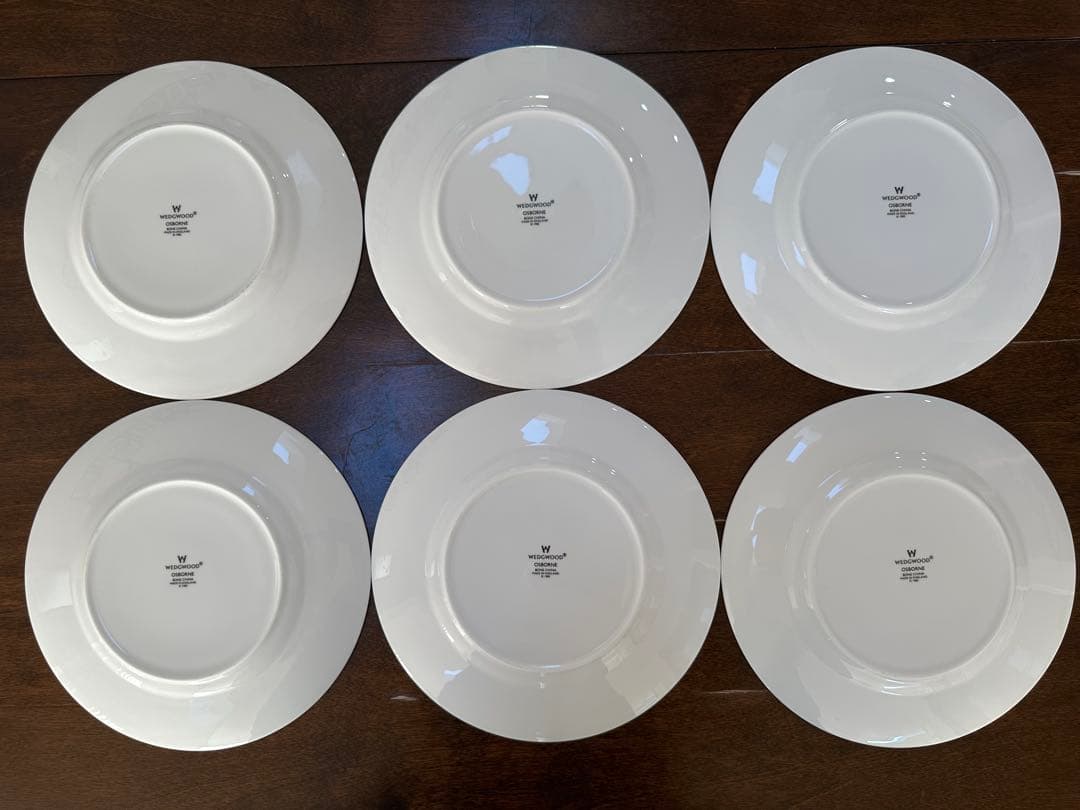【】オズボーン20.5cmプレート6枚セット