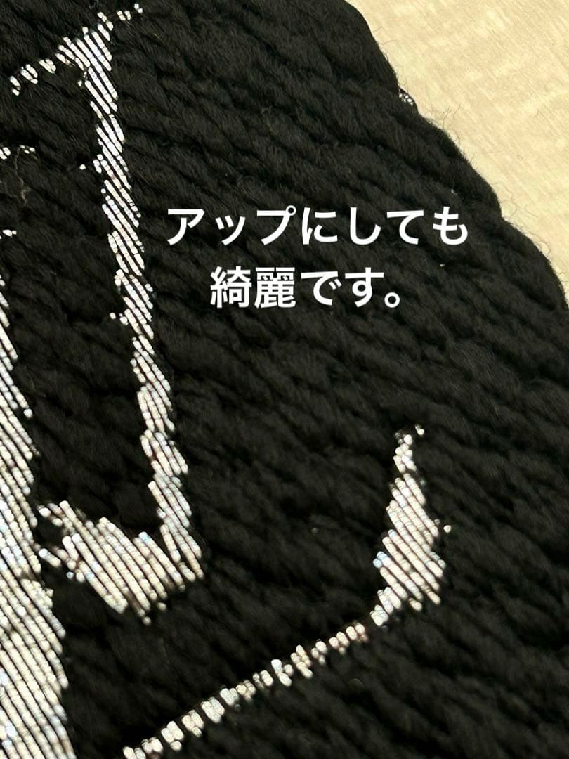 LOUIS VUITTON ブラック マフラー