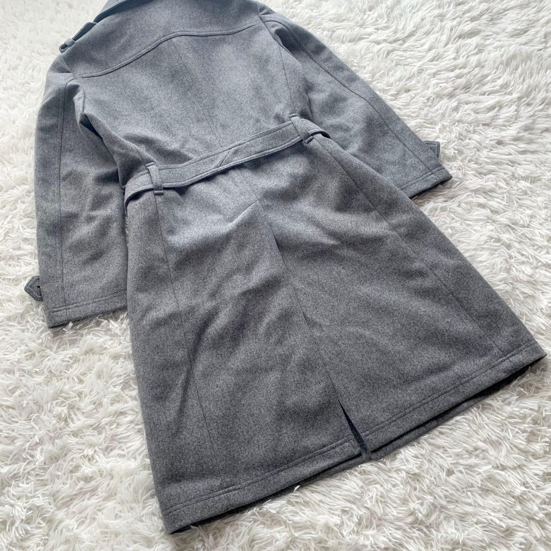 【極美品】EPOCA UOMO コート ステンカラー カシミヤ混 ベルト ロング