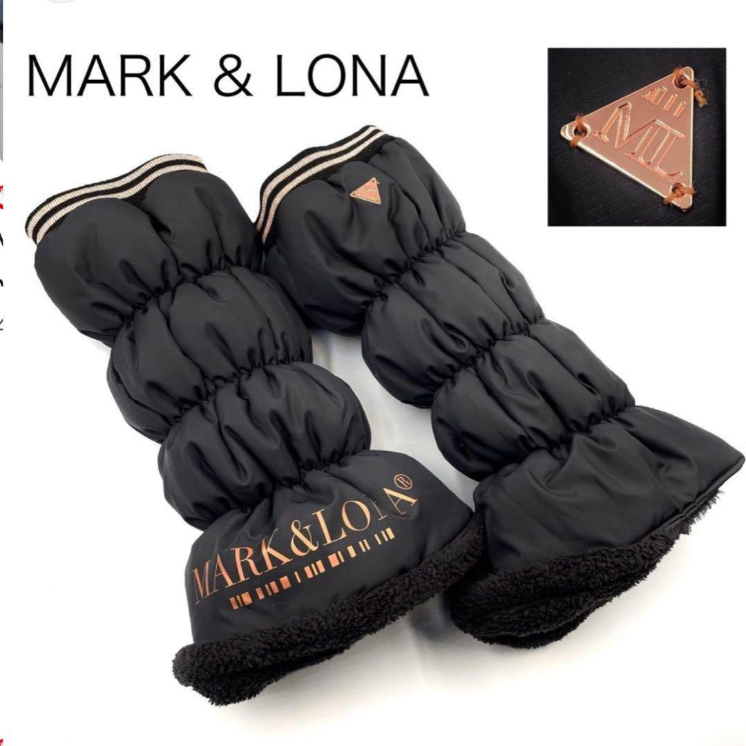 MARK&LONA ブラックレッグウォーマー フリーサイズの通販はau PAY
