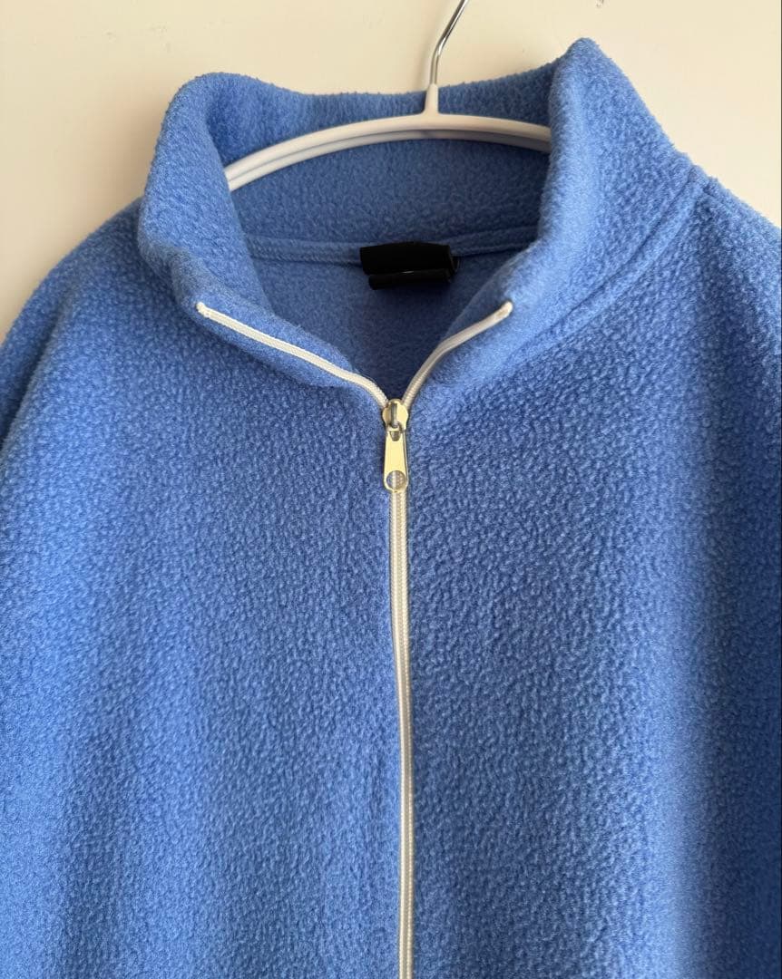 90s 00s モモンガフリース オールインワン 水色　 itimi