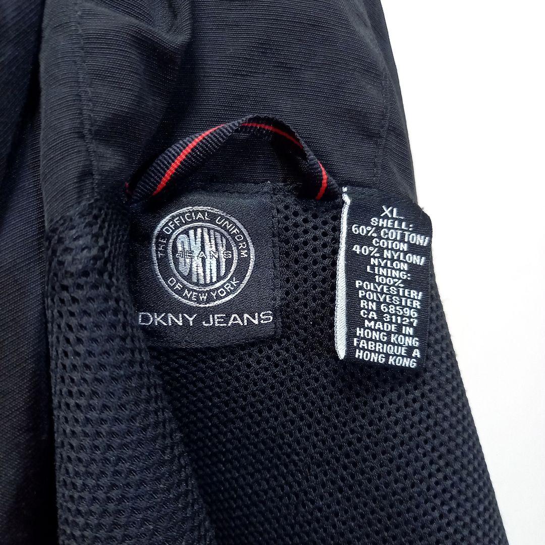 XL！90s DKNY JEANS 八の字ジップ モッズパーカー モッズコート