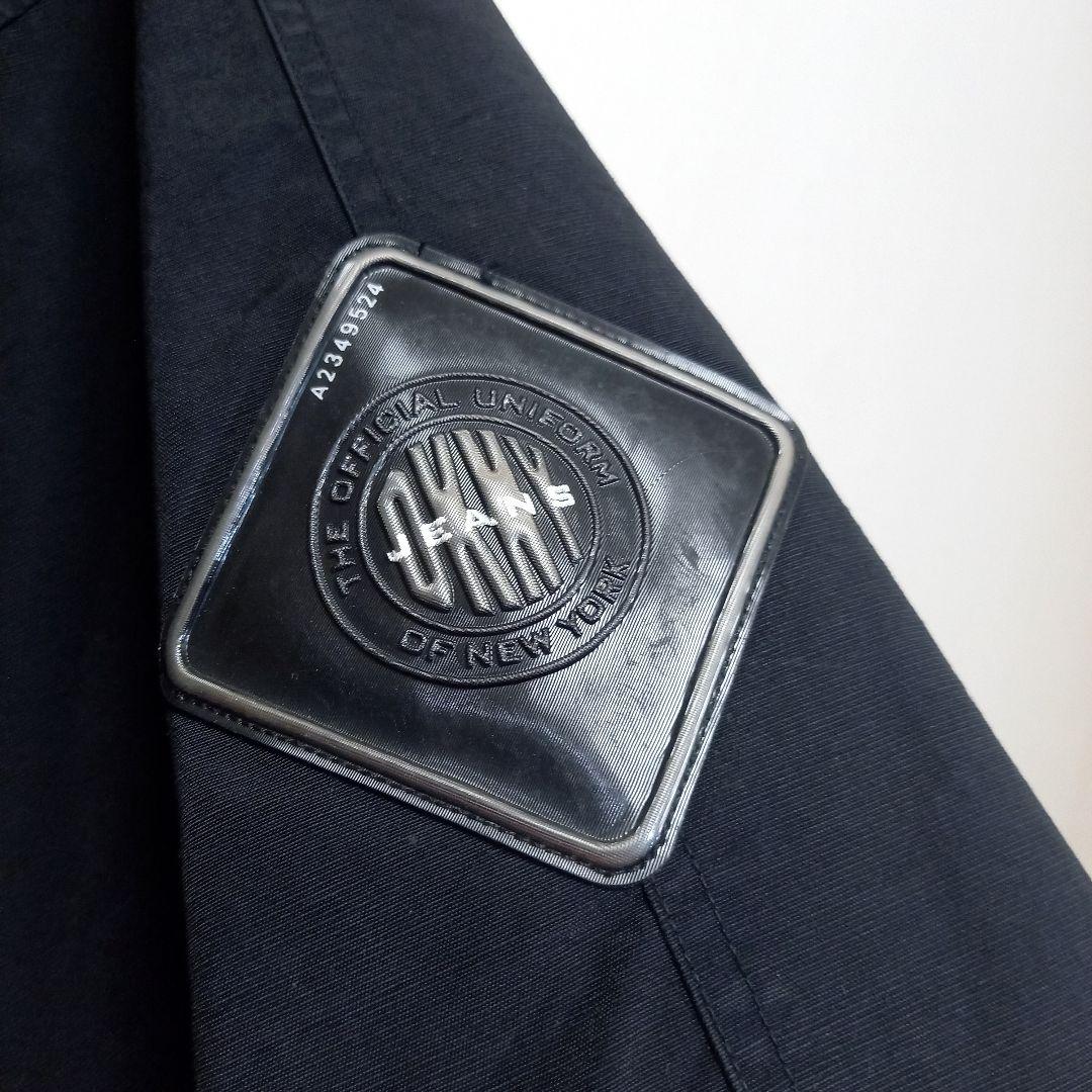 XL！90s DKNY JEANS 八の字ジップ モッズパーカー モッズコート