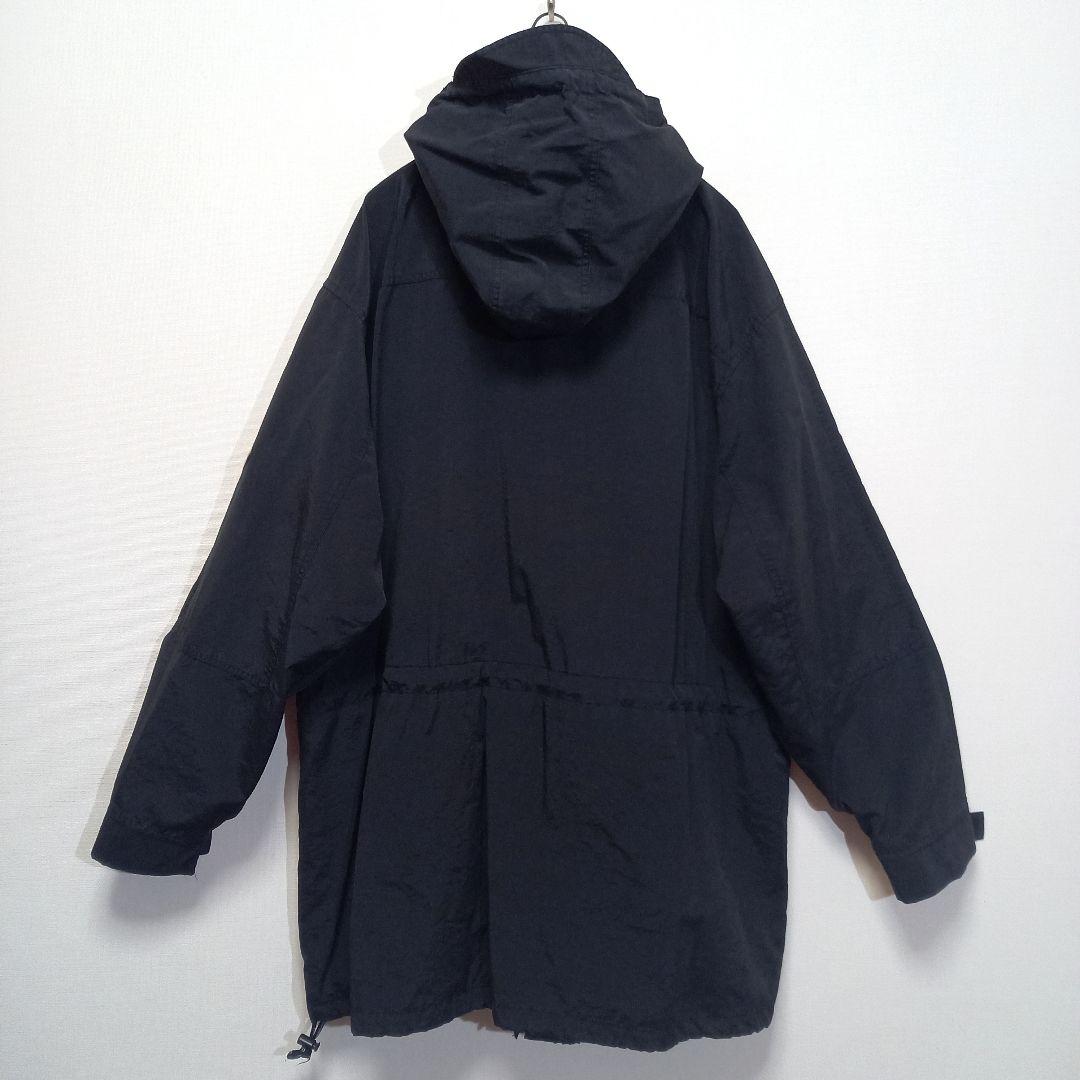 XL！90s DKNY JEANS 八の字ジップ モッズパーカー モッズコート