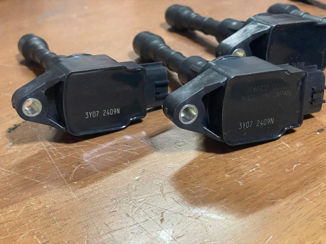 日産VQ35HR用 日立ヒタチイグニッションコイル＆デンソースパーク