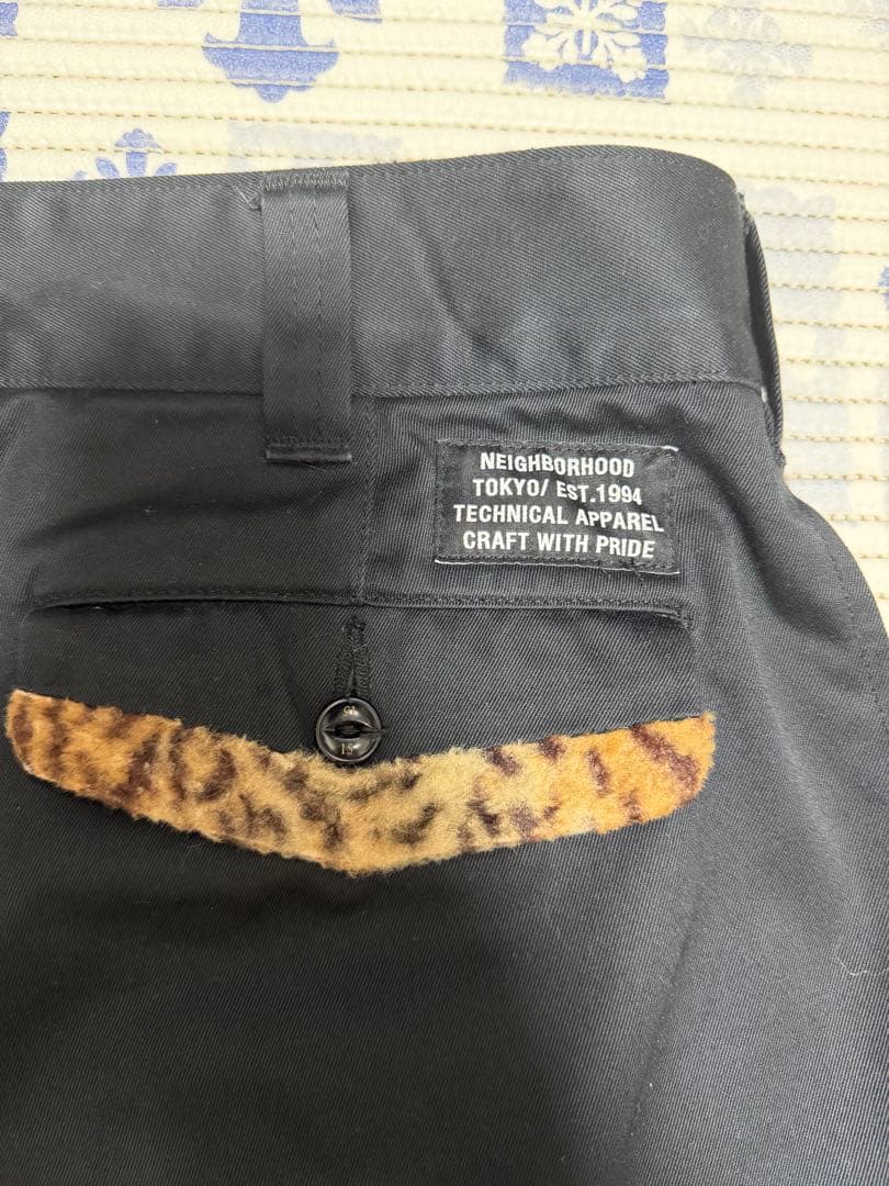NEIGHBORHOOD ブラックワークパンツ