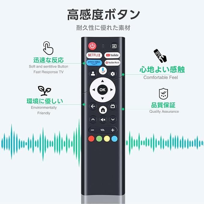 新品】チューナーレスリモコン 山善Google TV用 Qriomリモコン - メルカリ