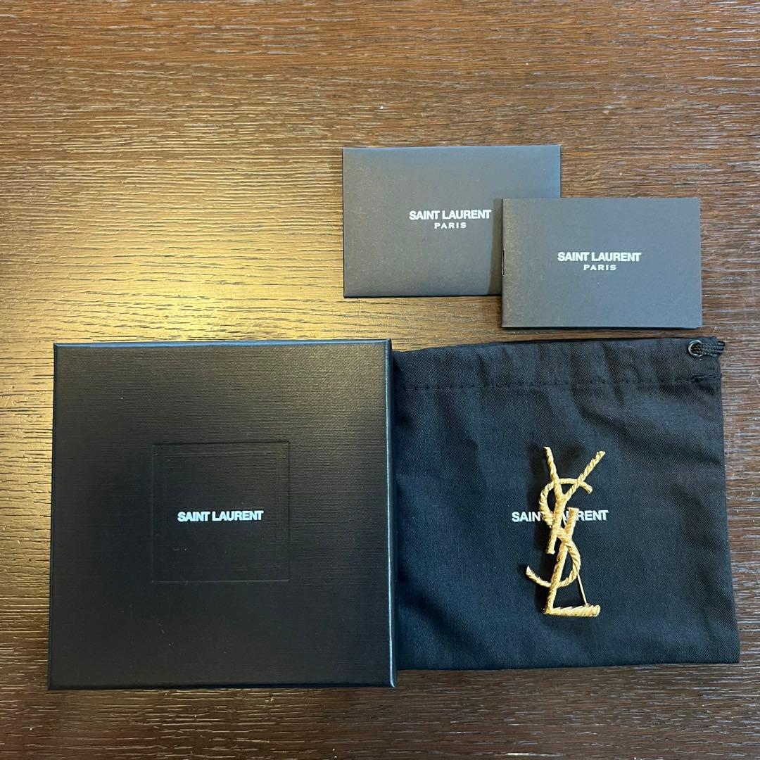アクセサリー SAINT LAURENT YSL broach