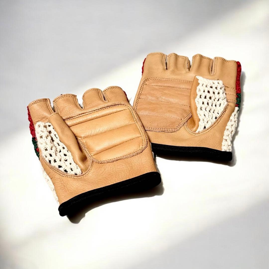 国内未展開】 エメレオンドレ フィンガーレス グローブ タン L/XL