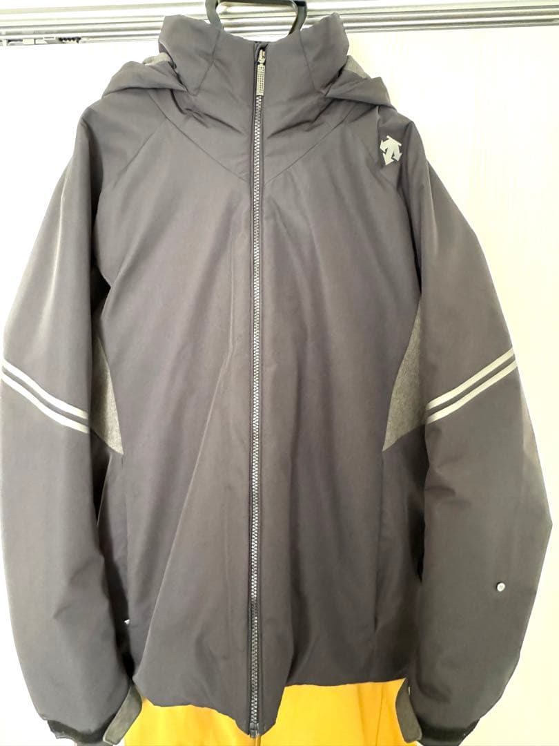 デサント スキーウェア 上下セット メンズ【O】サイズ HEAT NAVI