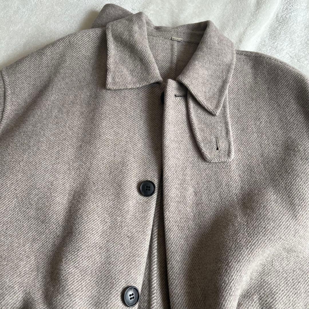 mila owen ドロップショルダーステンカラーコート - メルカリ