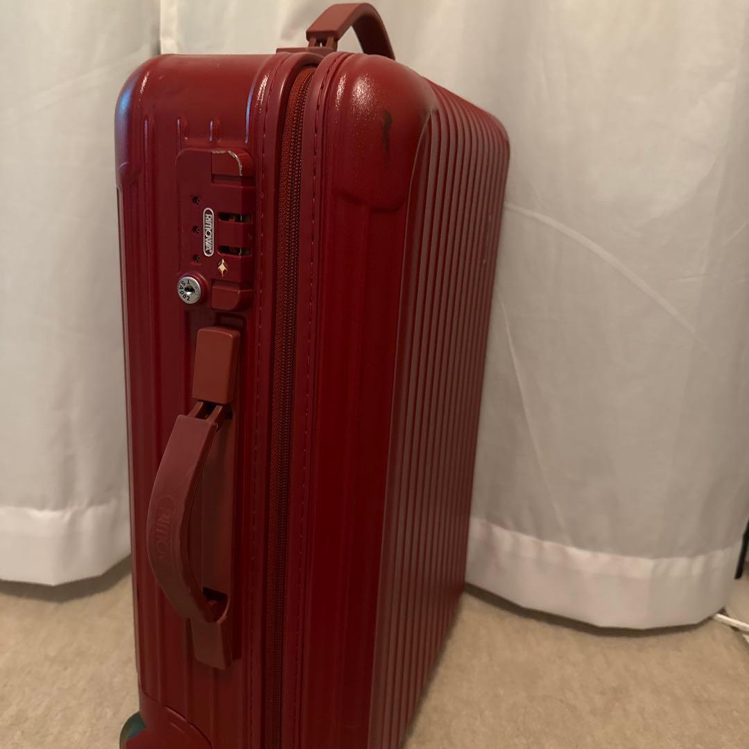 Rimowa　サルサ　35L 2輪　 red 機内持込　TSA 廃盤